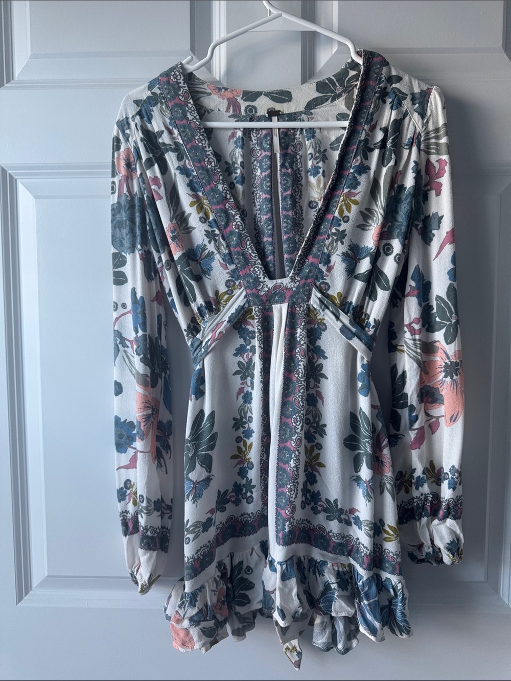 Free People violet hill tunic